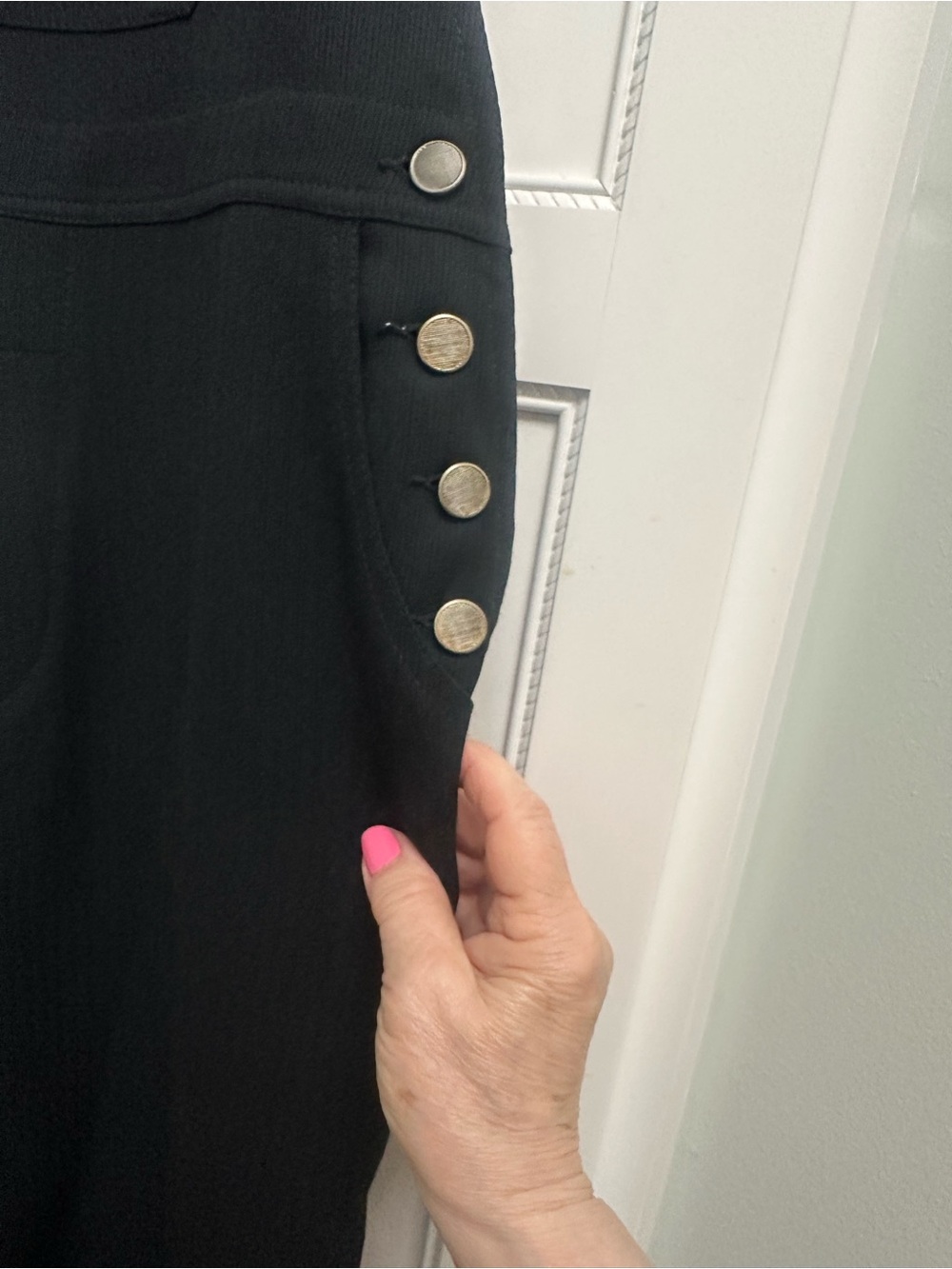 Black Overalls Jumpsuit Size S - Picture 9 of 9